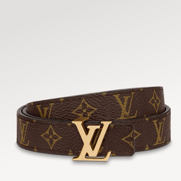 Louis Vuitton Black and Gold Monogram Belt
LV Initiales 30mm Reversible Belt - Picture 4 of 12
